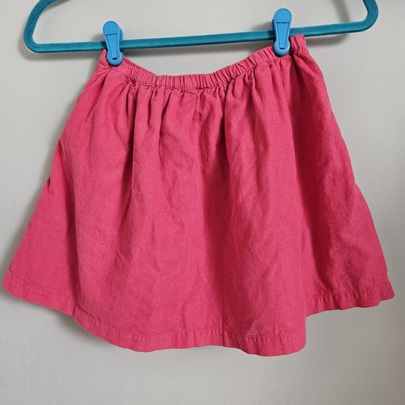 Mini Boden Girls Berry Smocked Corduroy Skirt Size 7-8 - Picture 5 of 7
